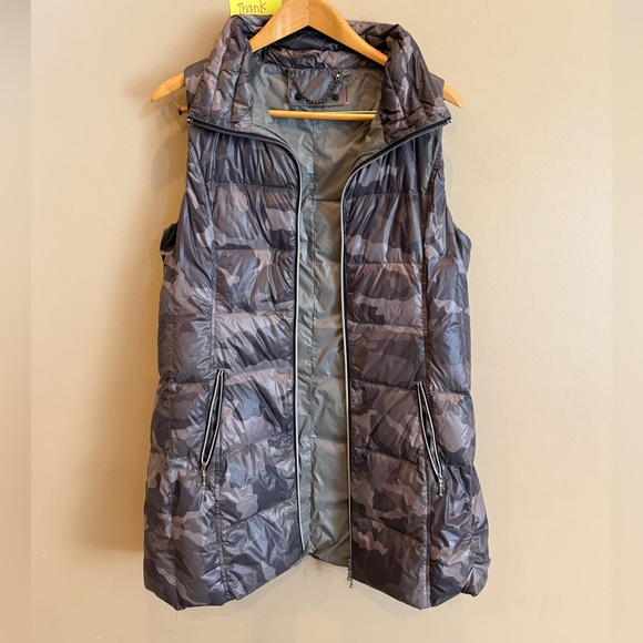 Anorak Remi Camo Down Tunic Vest - Picture 8 of 9